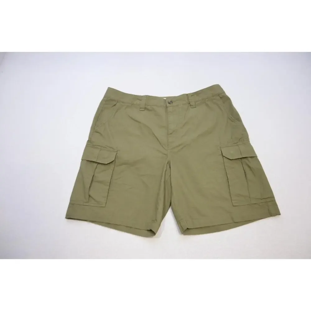 Sonoma Khaki Cargo‎ Shorts Camp Trail Mountain Hiking Green Mens Sz 38 NWT